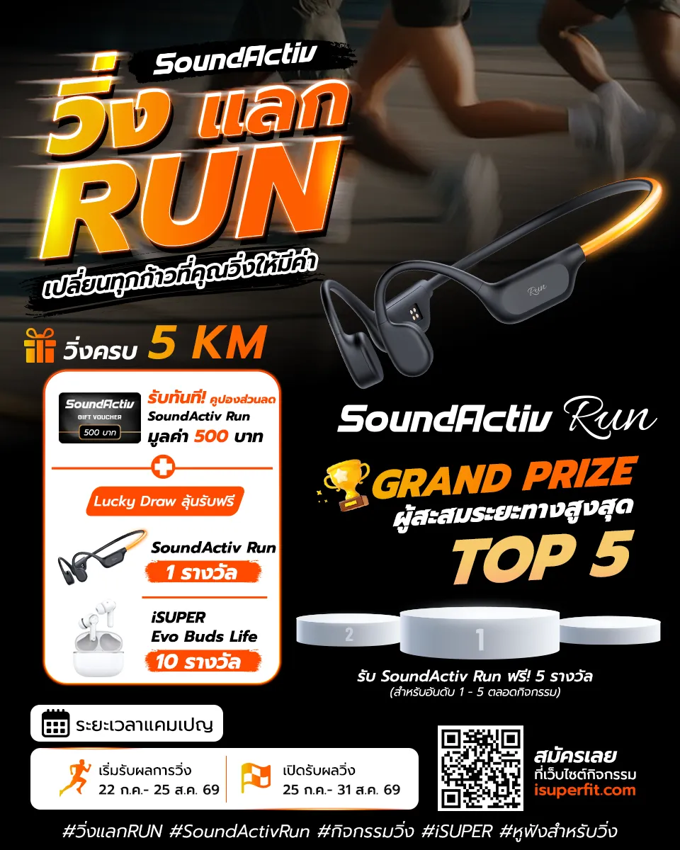 วิ่ง แลก RUN by SoundActiv