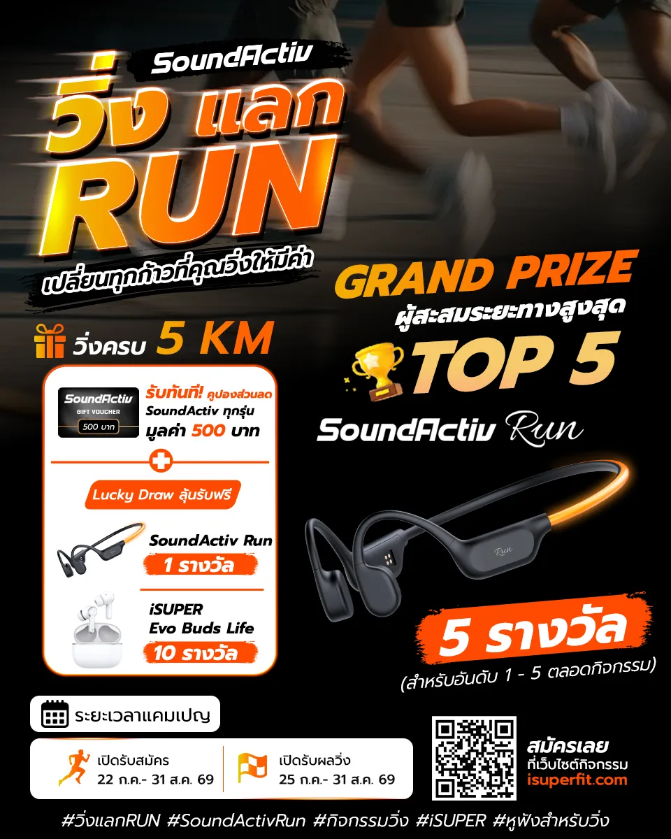 วิ่ง แลก RUN by SoundActiv